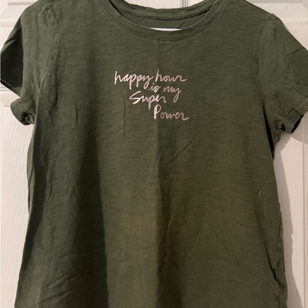 Old Navy Olive Green T-Shirt